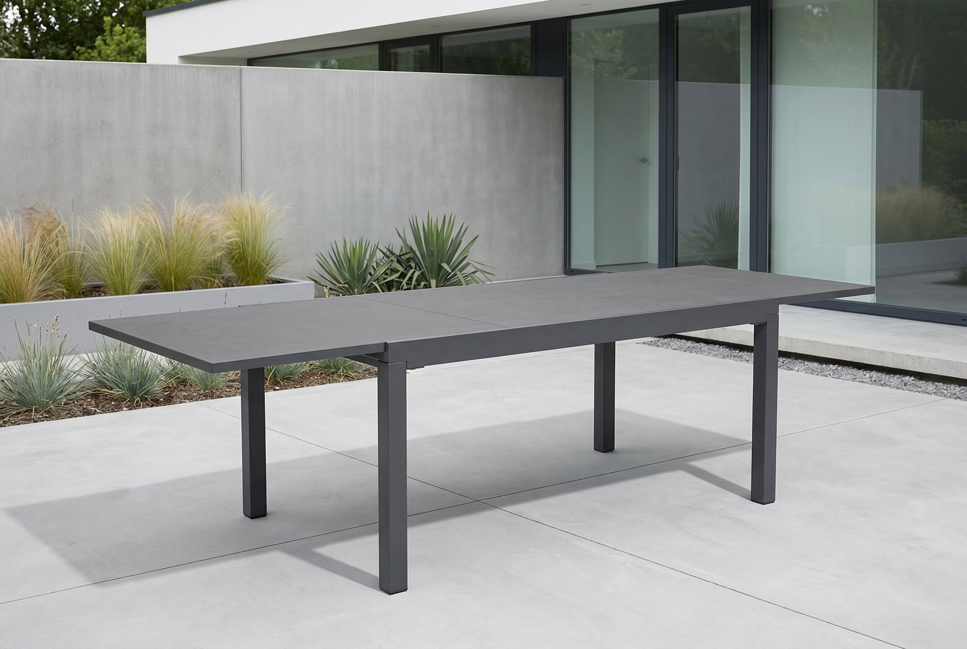 HARTMAN Ausziehtisch Tipperary xerix/stone grey, Aluminium/HPL, 160/260x93cm HARTMAN Ausziehtisch Tipperary xerix/stone grey, Aluminium/HPL, 160/260x93cm