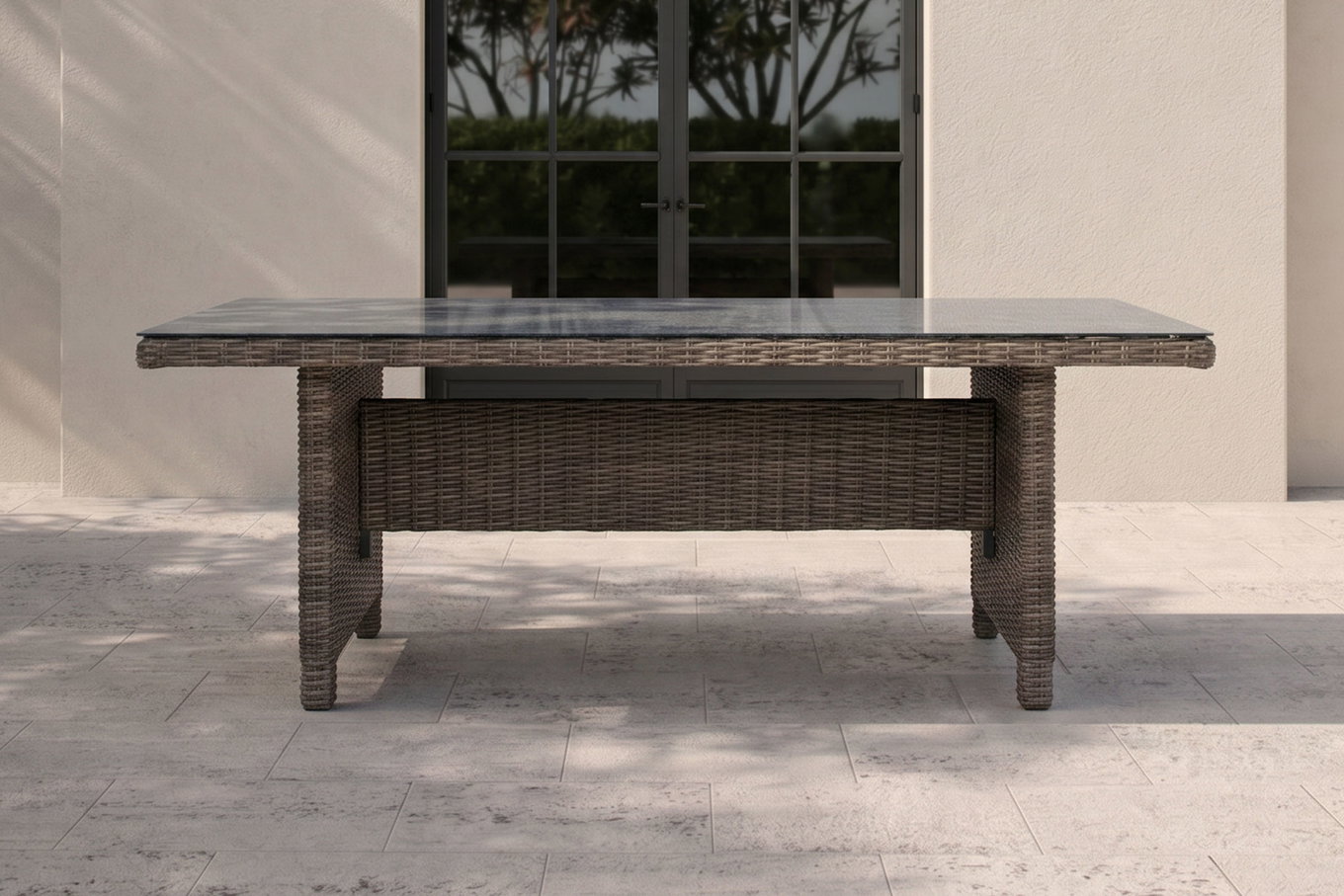 OUTFLEXX Esstisch | 200 x 95 cm | Pflegeleicht
