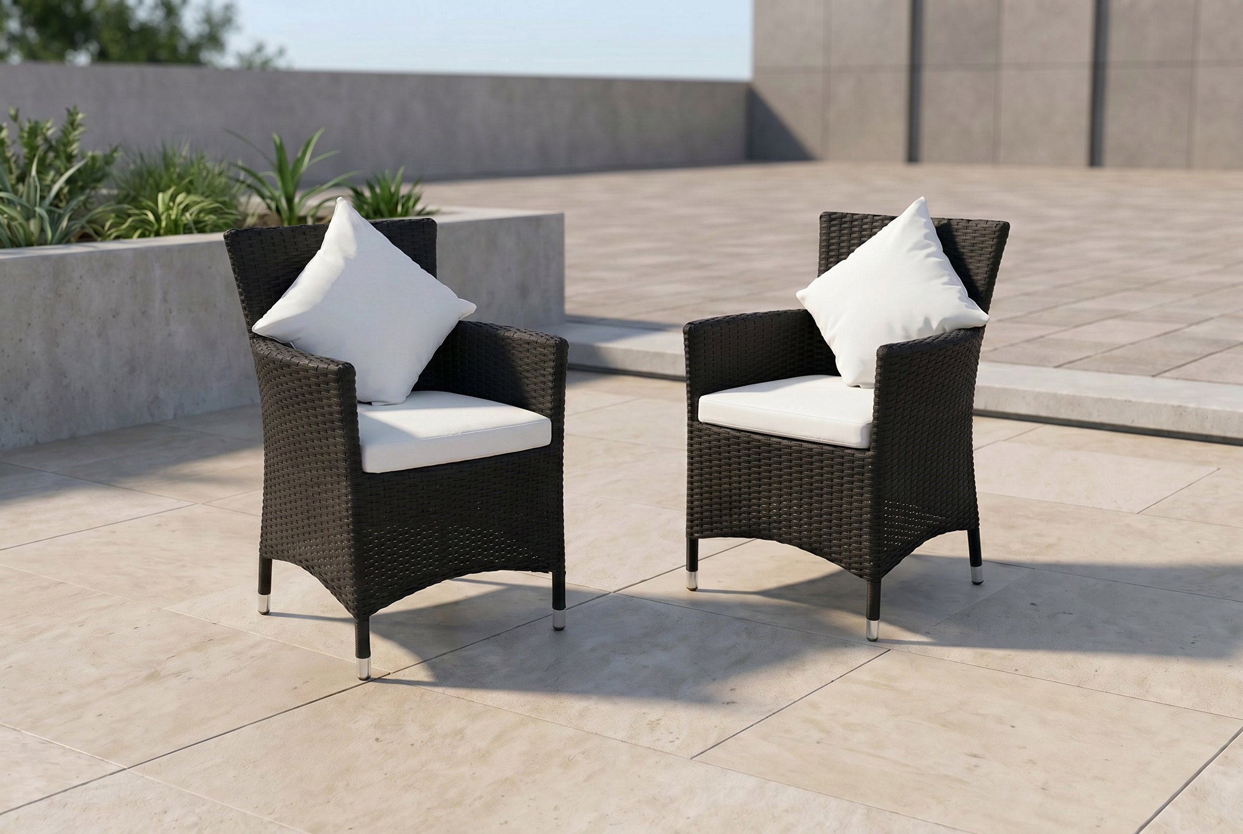 OUTFLEXX Sessel | Wetterfest | Polyrattan