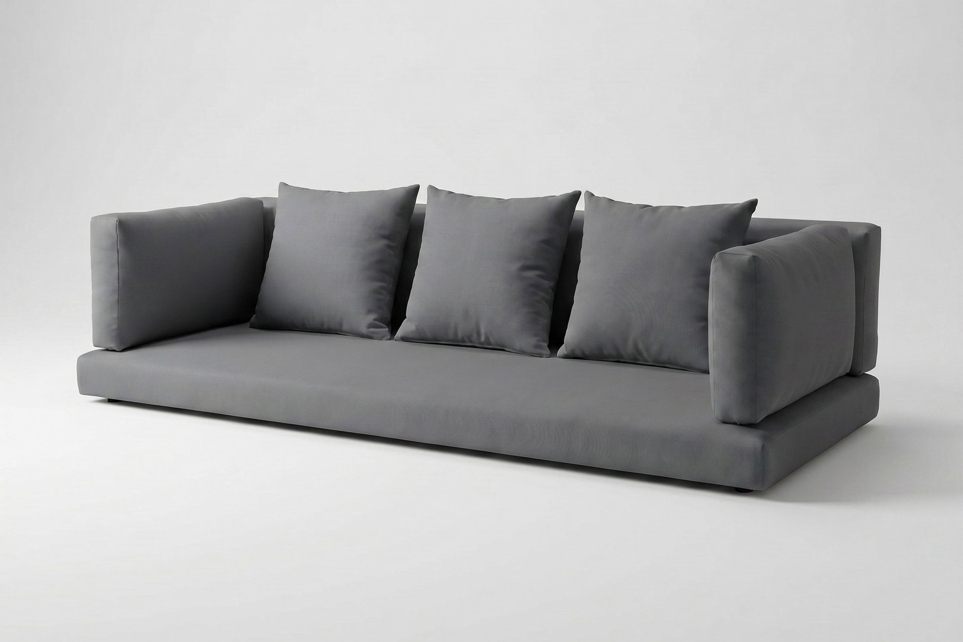 OUTFLEXX Auflagenset, 7-teilig, grau, für Dreisitzer-Sofa 2392-1 / 15734-1 OUTFLEXX Auflagenset, 7-teilig, grau, für Dreisitzer-Sofa 2392-1 / 15734-1