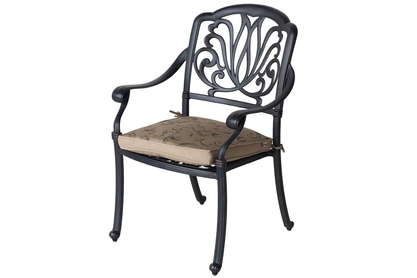 HARTMAN Amalfi Diningsessel, bronze, Alu-Guss, inkl. Wendekissen 18949__1